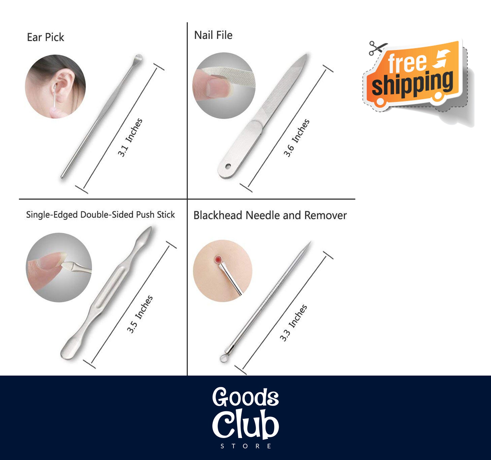 12PCS Professional Nail Care kit Manicure Grooming Set with Etsy