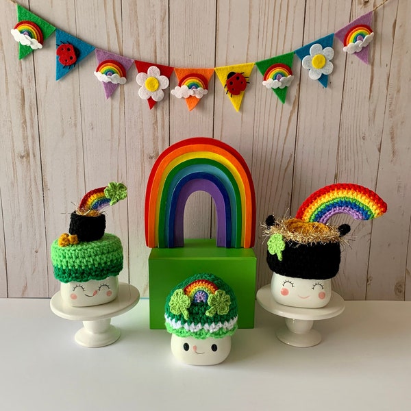 Marshmallow Cup Hats Etsy