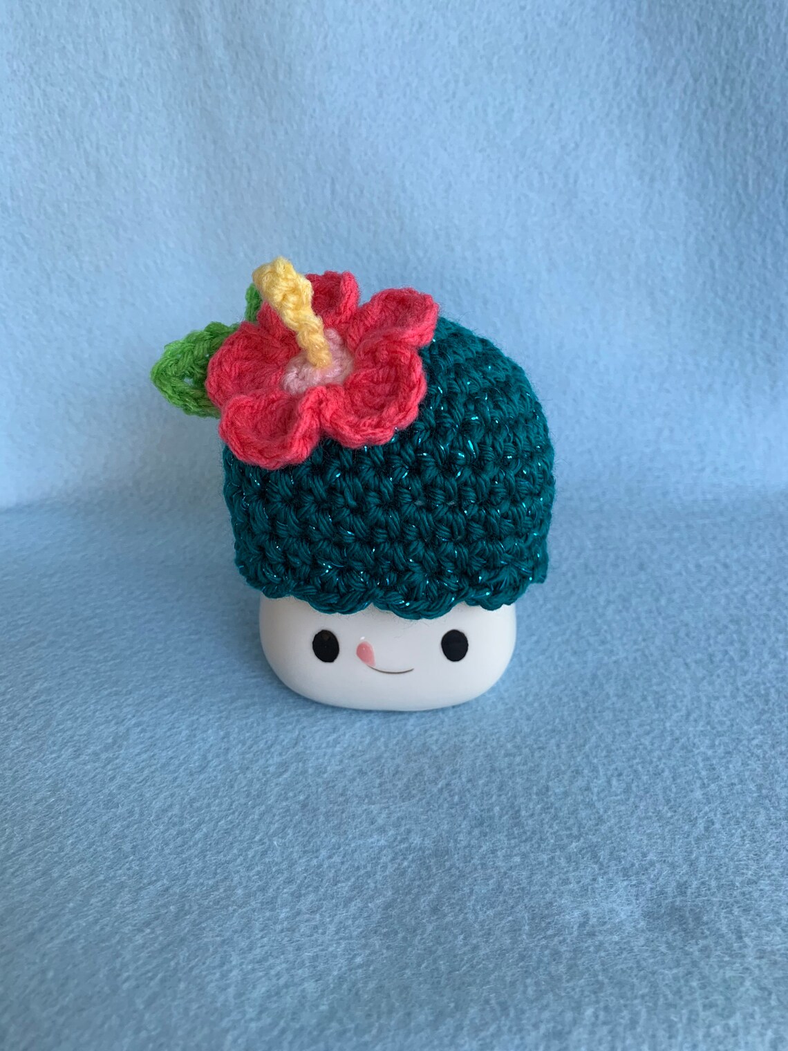 Marshmallow Mug Hat Summer Tropical Hibiscus Flower Etsy