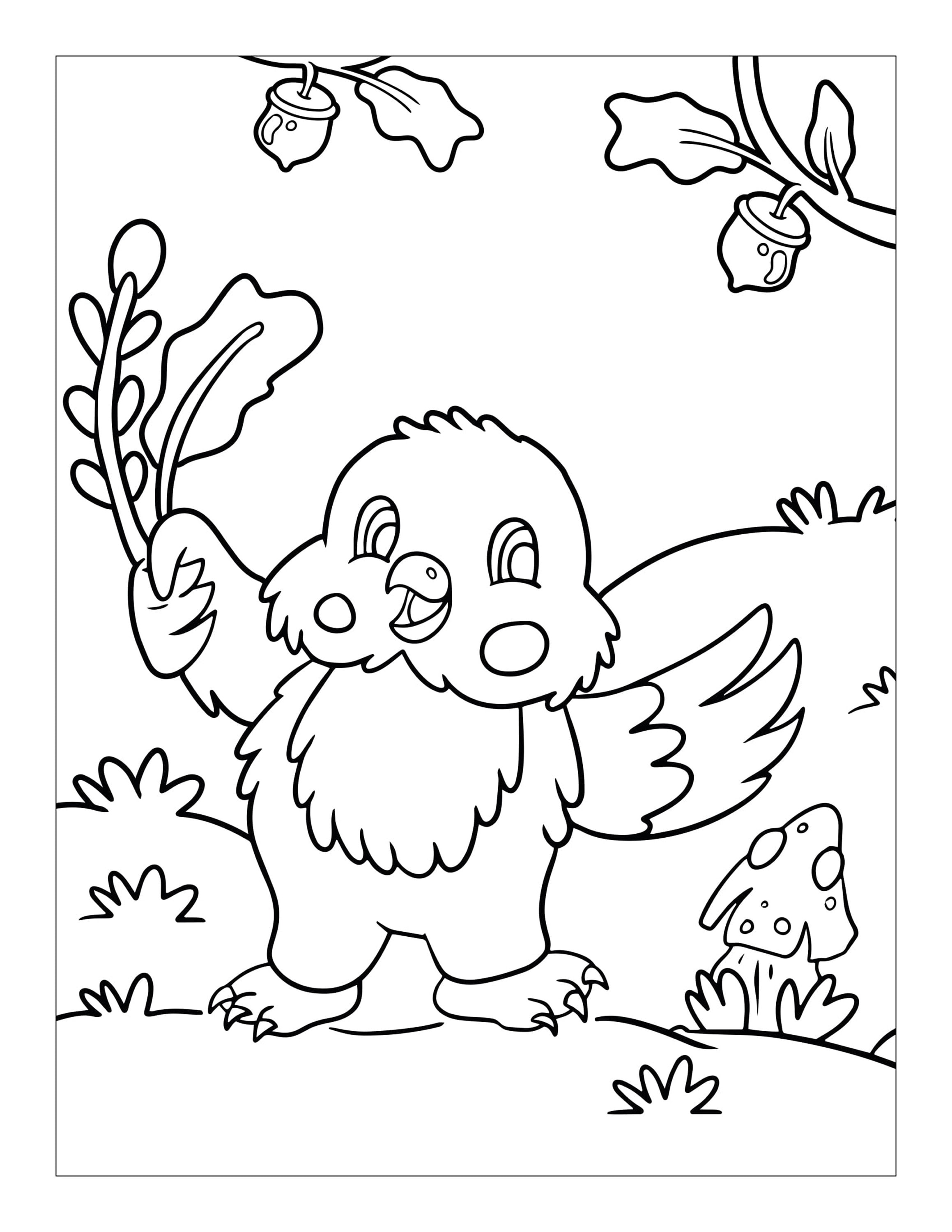 10 Enchanting Woodland Animal Coloring Pages for Relaxation and Creativity