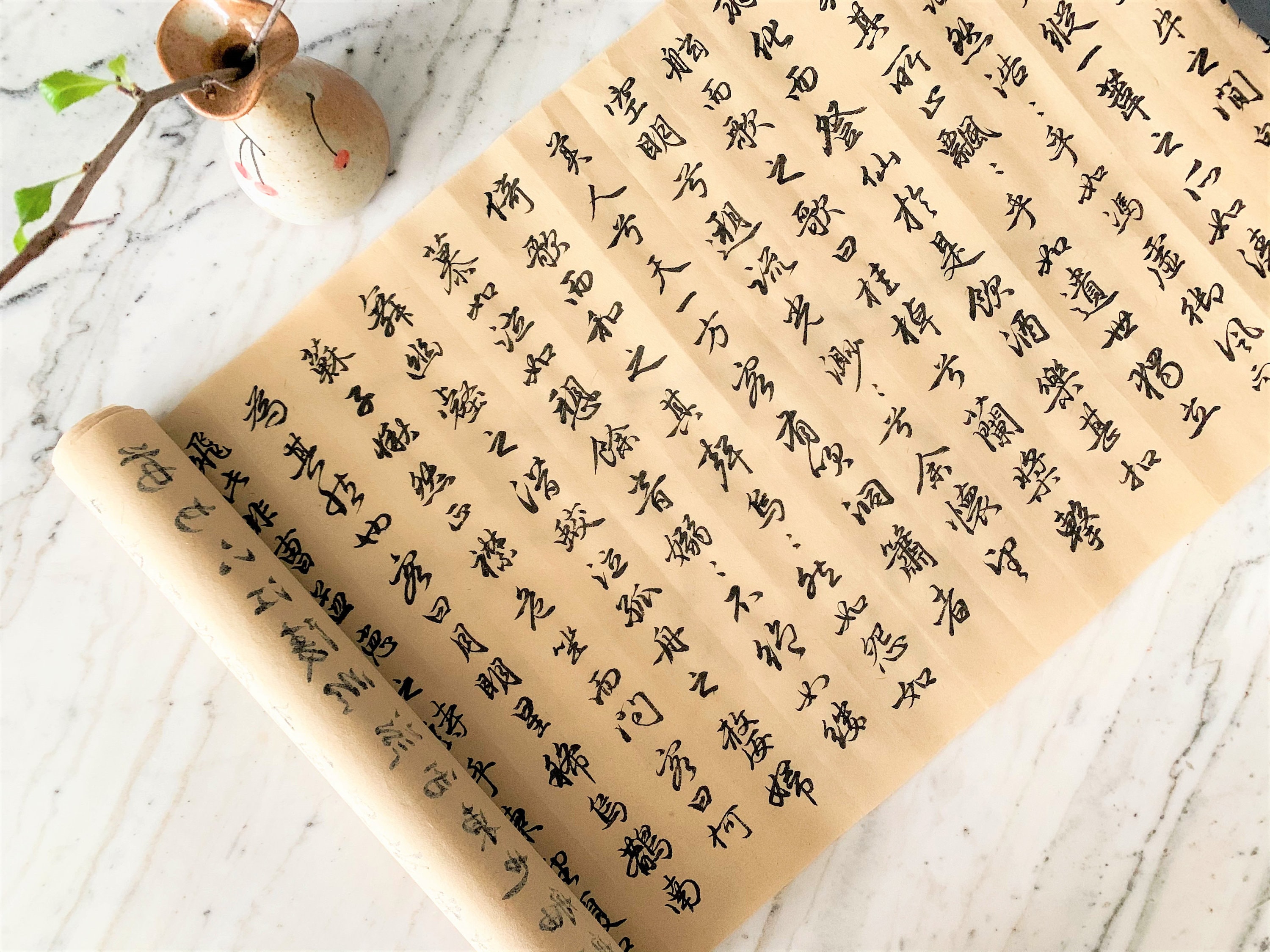 掛け軸 書道 人物デザイン Wang Xizhi - Etsy