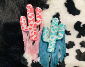 Cowprint Cactus Car Freshies