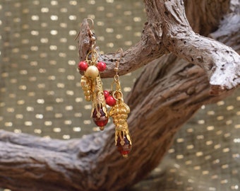 "Spirit of Bacchus" earrings