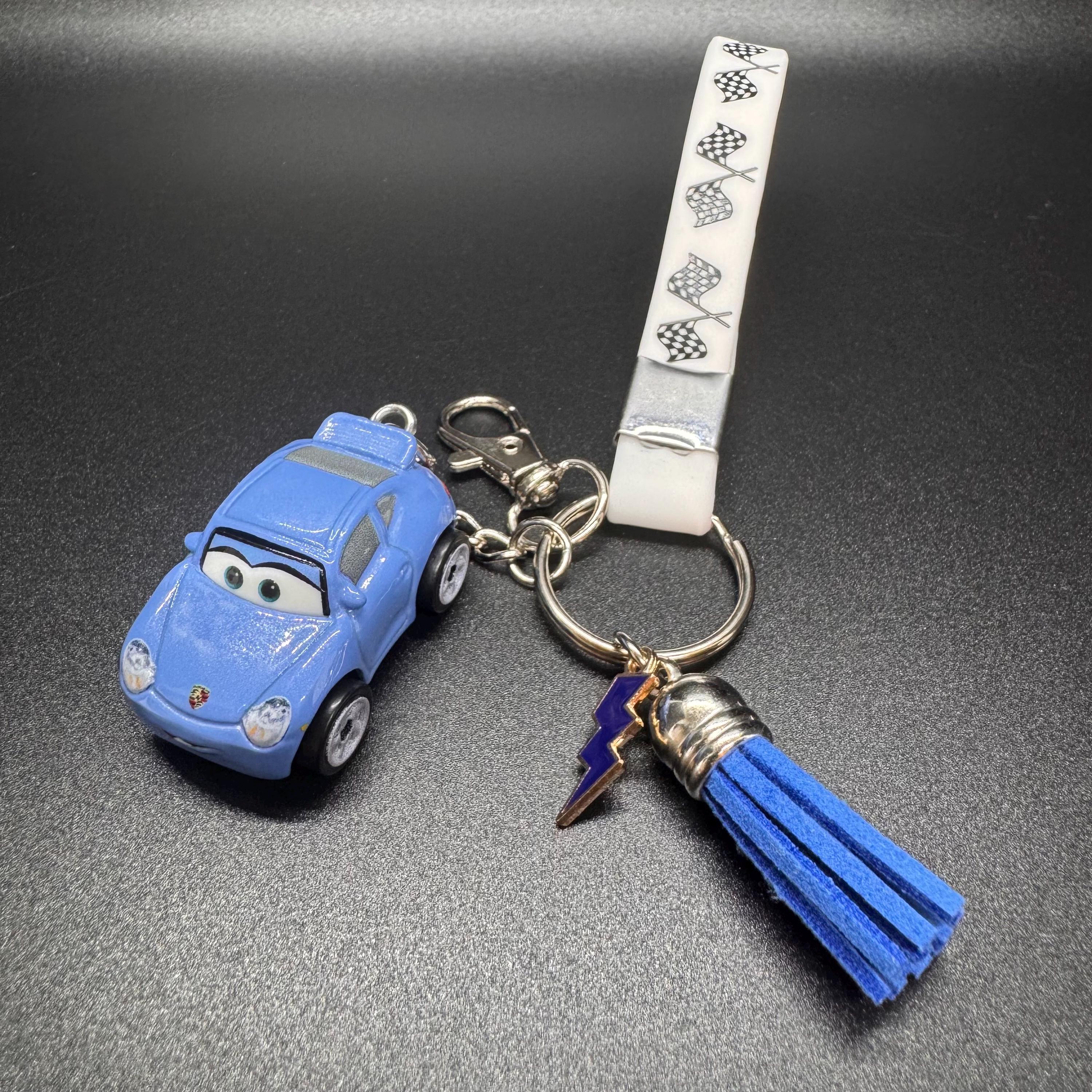 Custom Mini Racers Keychains Disney Pixar Cars Bag Clip, Keychain, Gift ...