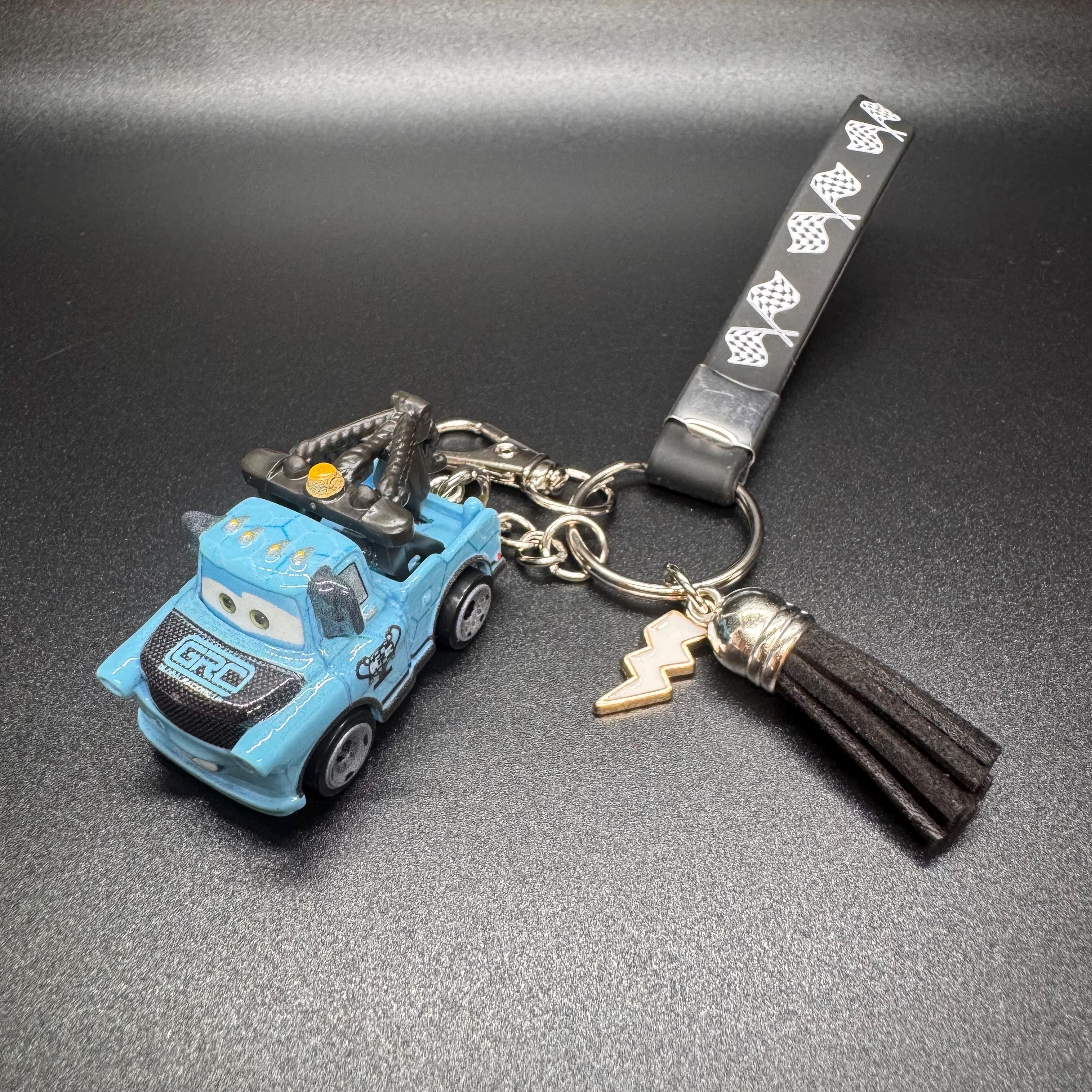 Custom Mini Racers Keychains Disney Pixar Cars Bag Clip, Keychain, Gift ...