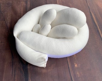Newborn Posing Pillow Props,Newborn filled Posing Sausage Pillow,Newborn Posing Pod,Newborn Photography Props,Newborn Posers
