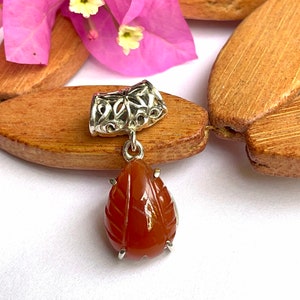 Carved carnelian store