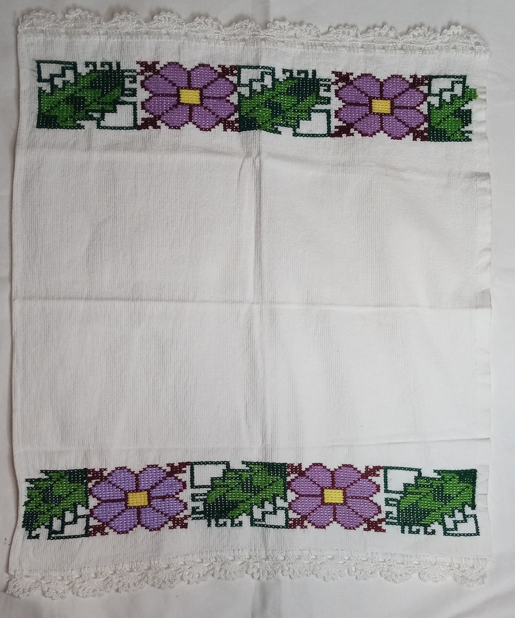 Servilleta En Punto De Cruz Etsy Servilleta En Punto De Cruz Etsy