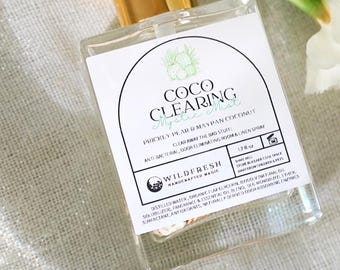 Coco Clearing Mystic Mist • Alcohol-Free Room and Linen Spray • Prickly Pear & Coconut Energy Mist • Radiant Ritual for Spiritual Clarity