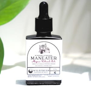 Maneater Magic Ritual Oil – Skin Safe Lust & Attraction Spell Oil • Seduction • Love Spell • Glamour Ritual • Obsession Anointing Oil