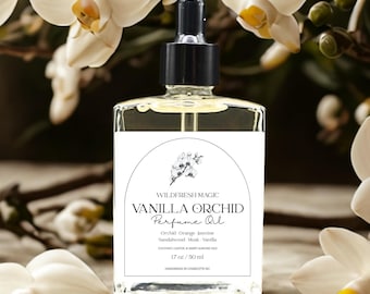 Vanilla Orchid Perfume Oil – Handmade Alcohol-Free Fragrance