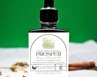 Prosper Magic Ritual Oil: Abundance, Wealth & Success
