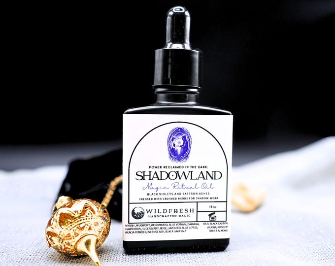 Shadowland Ritual Oil: Shadow Work, Rebirth & Transformation