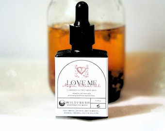 Love Me Magic Ritual Oil by Wildfresh – Soft Love Spell Oil for Romance, Emotional Healing, Self Love, Tender Attraction & Connection