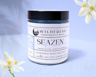 Whipped Body Butter | Tallow & Kukui Nut Oil Body Butter