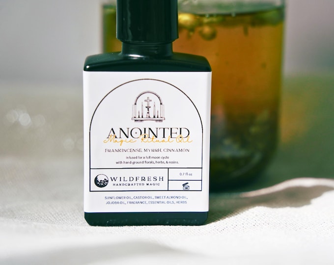 Altar Oil | Frankincense & Myrrh Ritual Oil | Condition Oil | Body Oil