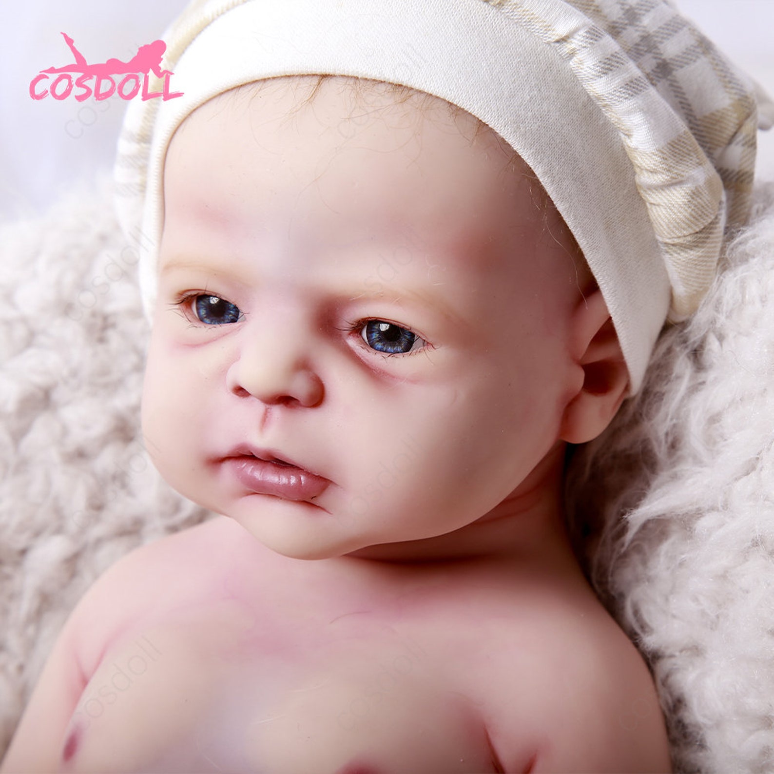 Lucy COSDOLL Silicone Reborn Baby Doll 22 pulgadas DIY Etsy