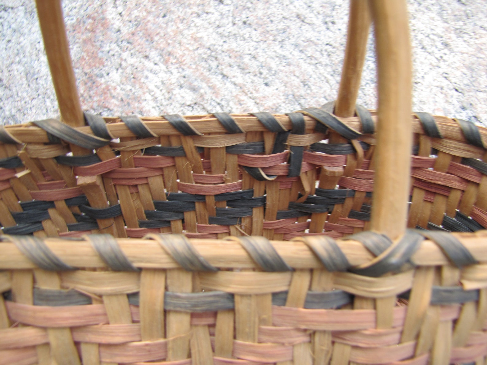 Vintage Cherokee Basket Basket with Handles Cherokee Basket Etsy