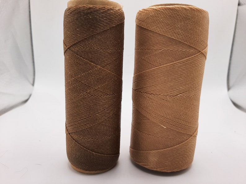 10 m Linhasita thread 0.5mm waxed polyester for macramé DIY jewelry or crafts image 1