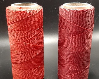 10 m fil Linhasita 1mm polyester ciré pour macramé DIY bijoux ou artisanat