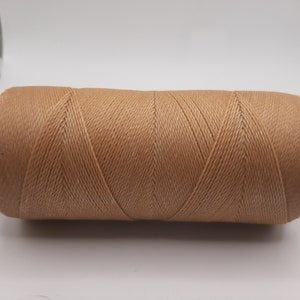 10 m Linhasita thread 0.5mm waxed polyester for macramé DIY jewelry or crafts 18 - sable