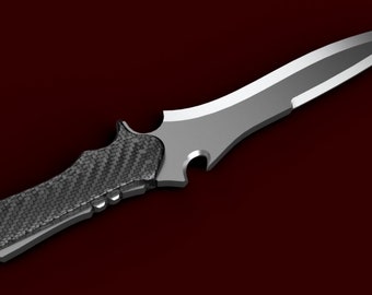 Krauser Knife from Resident Evil 4 by Icarus3D, Download free STL model