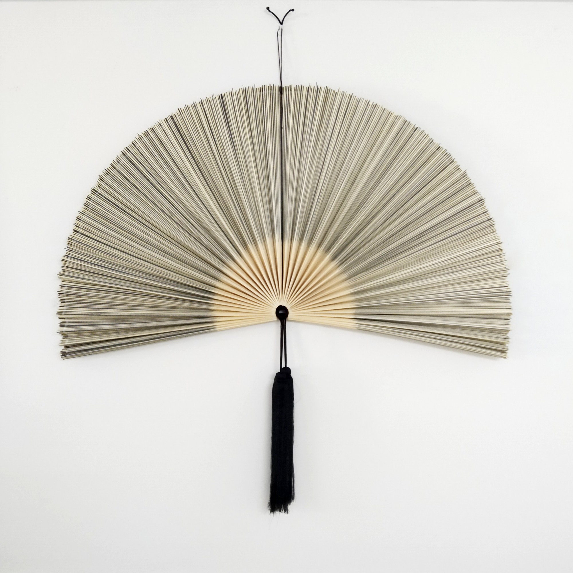 Fan Wall Fan Decor Wall Decor Home Decor Bamboo Folding Etsy