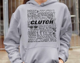 clutch band hoodie