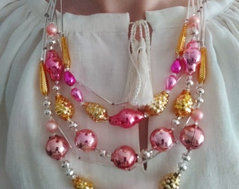 Luskavky Ukrainian necklace 3 in 1 (not vintage)