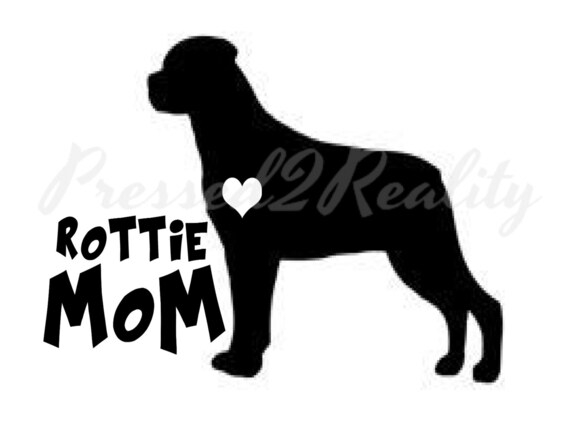 Download Rottie Mom Rottweiler Rott German American Heart Dog SVG ...