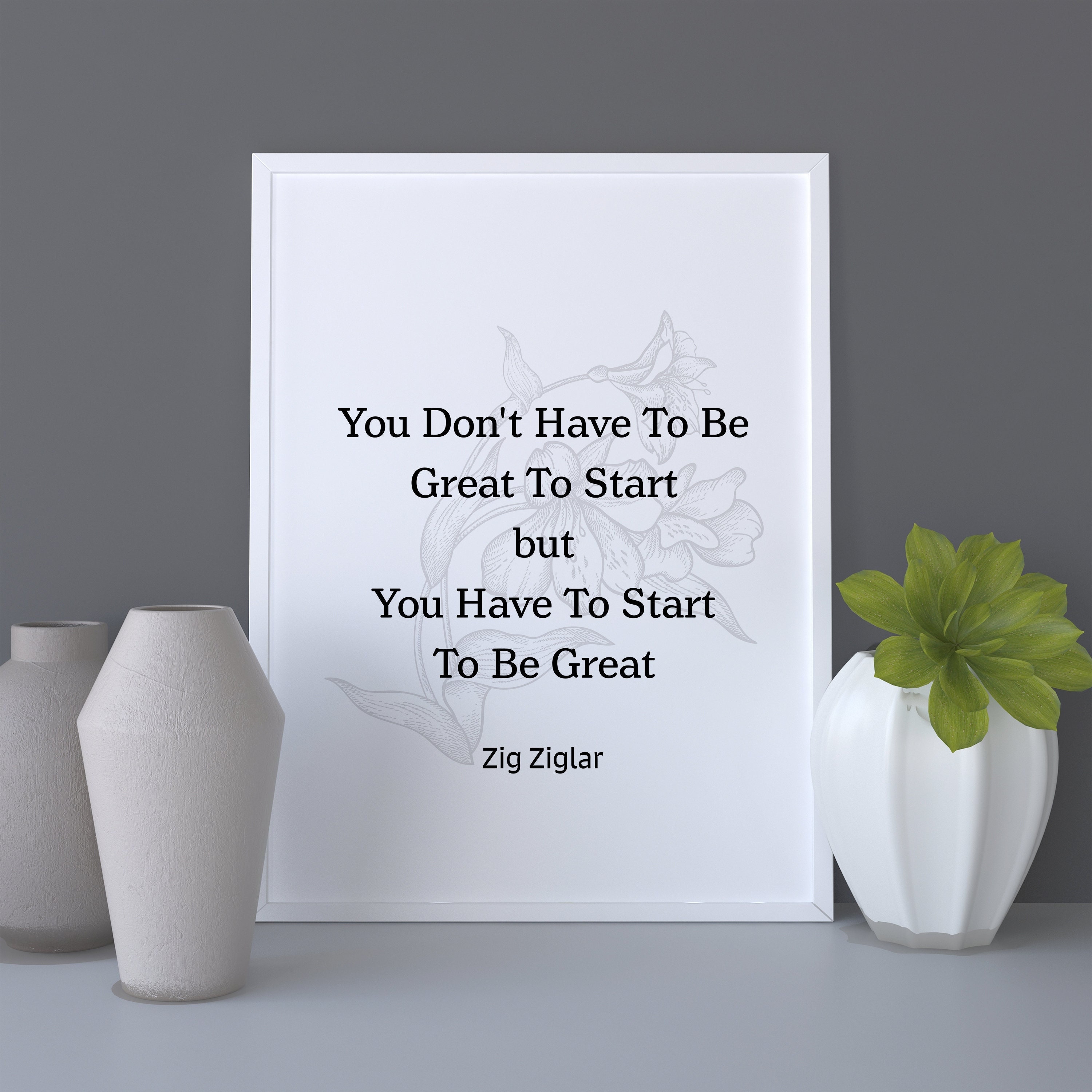 Zig Ziglar Quotes You Dont Have To Be Great