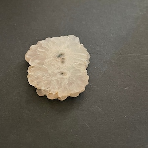 Amethyst stalactite slice