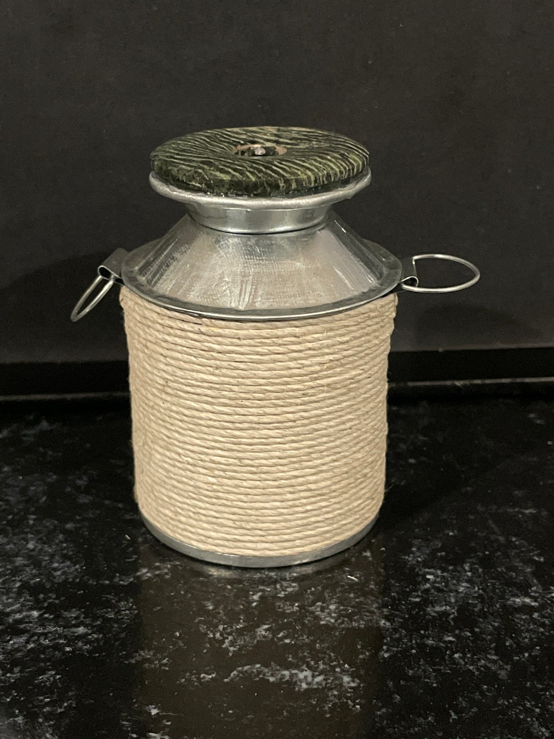 Handmade Little Single Flower Holder With Gem Top Etsy