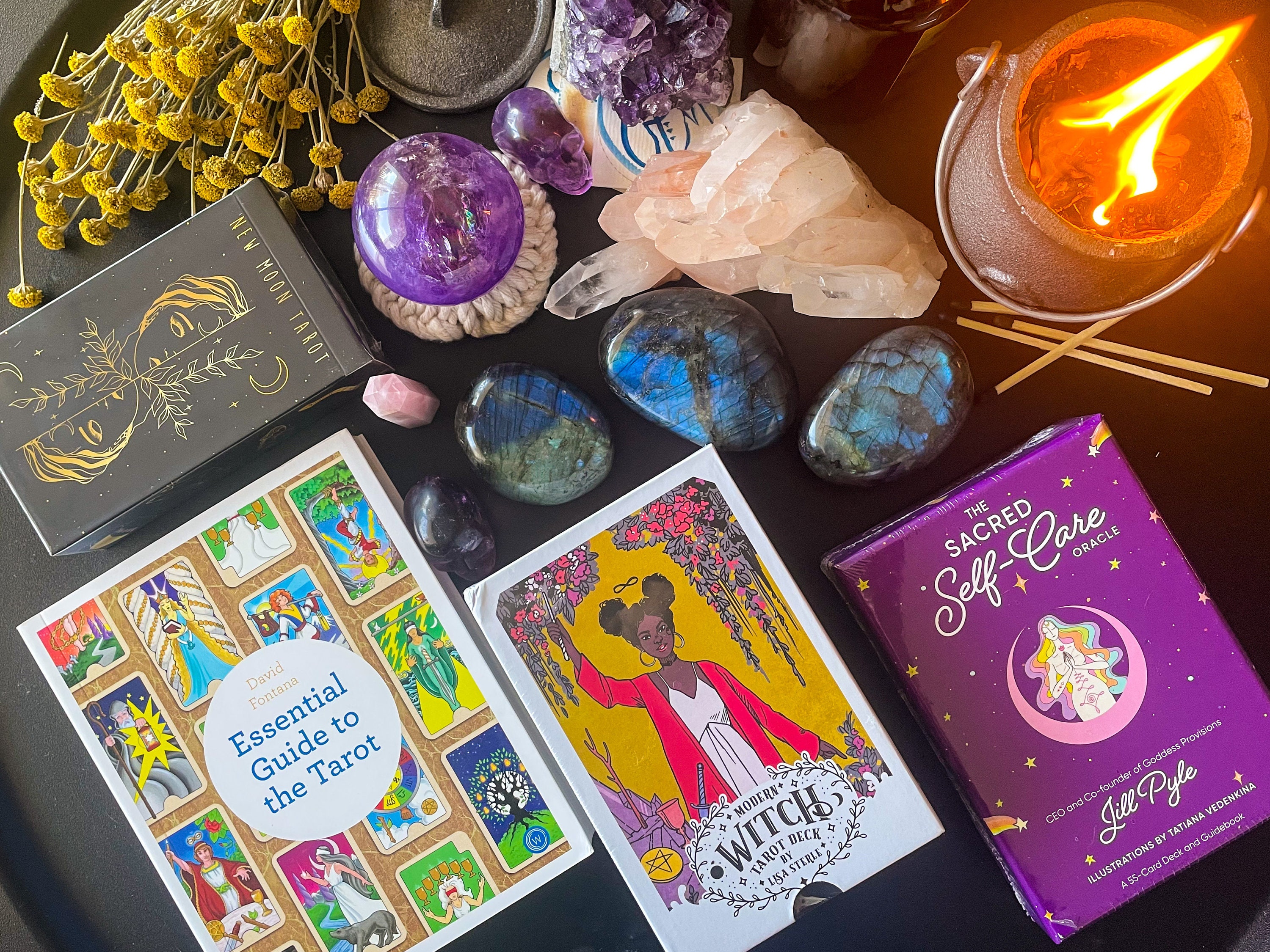 New Moon Tarot Indie Deck . Full Size Super Luxurious Foil Etsy