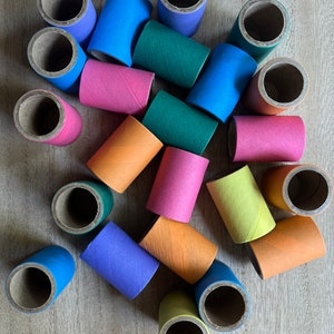 Rainbow Cylinder Throw Chew
