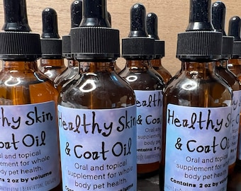 Healthy Skin & Coat Oil - Whole Body Pet Health