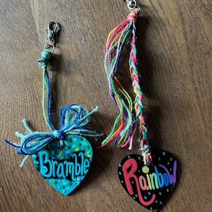 Personalized Unique Pet Name Cage Tags