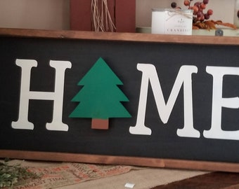 Wood welcome sign Interchangeable | Home sign | Framed sign for Indoor | Everyday seasonal and holiday decor | Sign interchangeable pieces