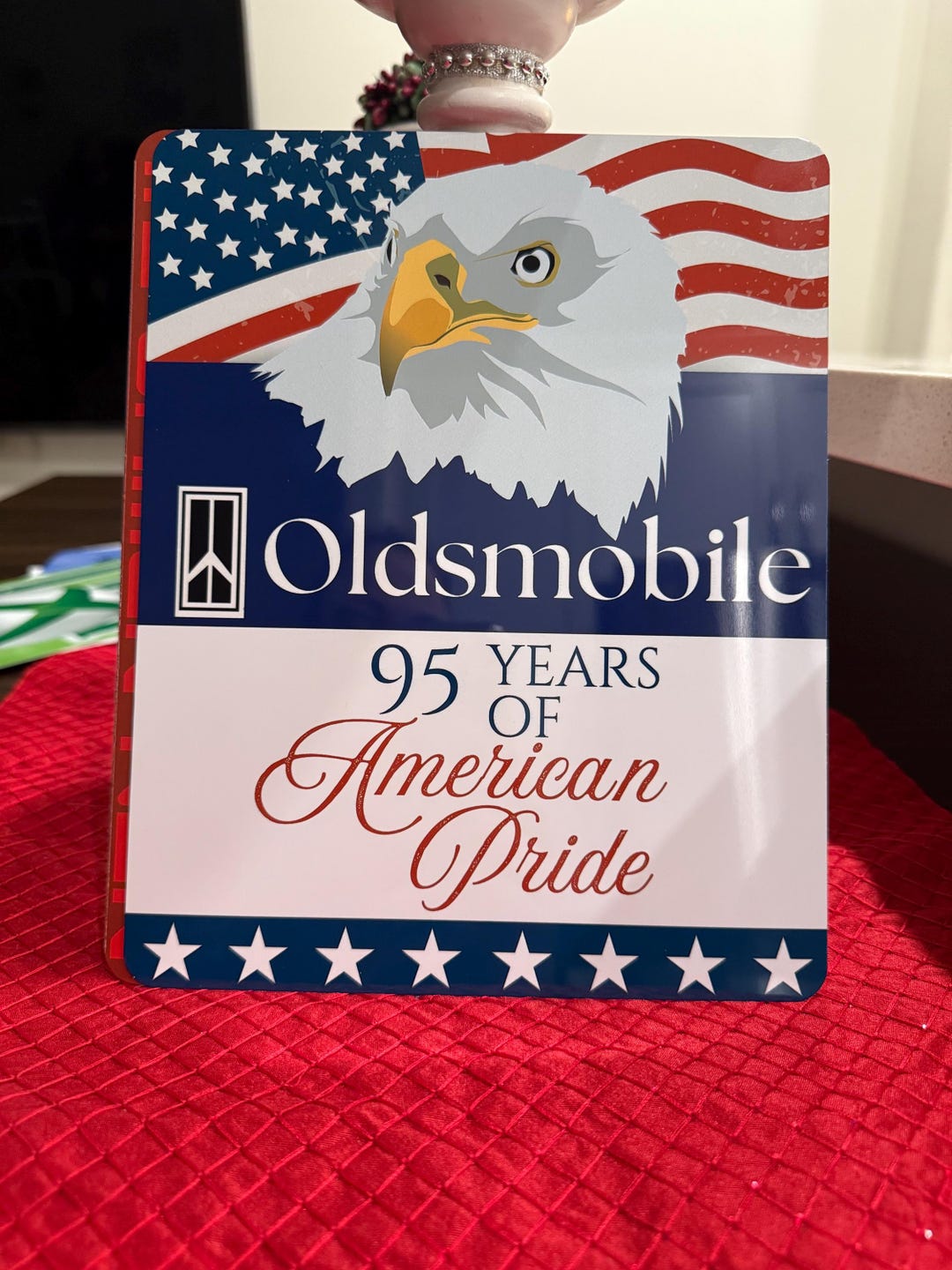 Oldsmobile 95 Years of American Tradition 8 by 10 Aluminum Sign - Etsy
