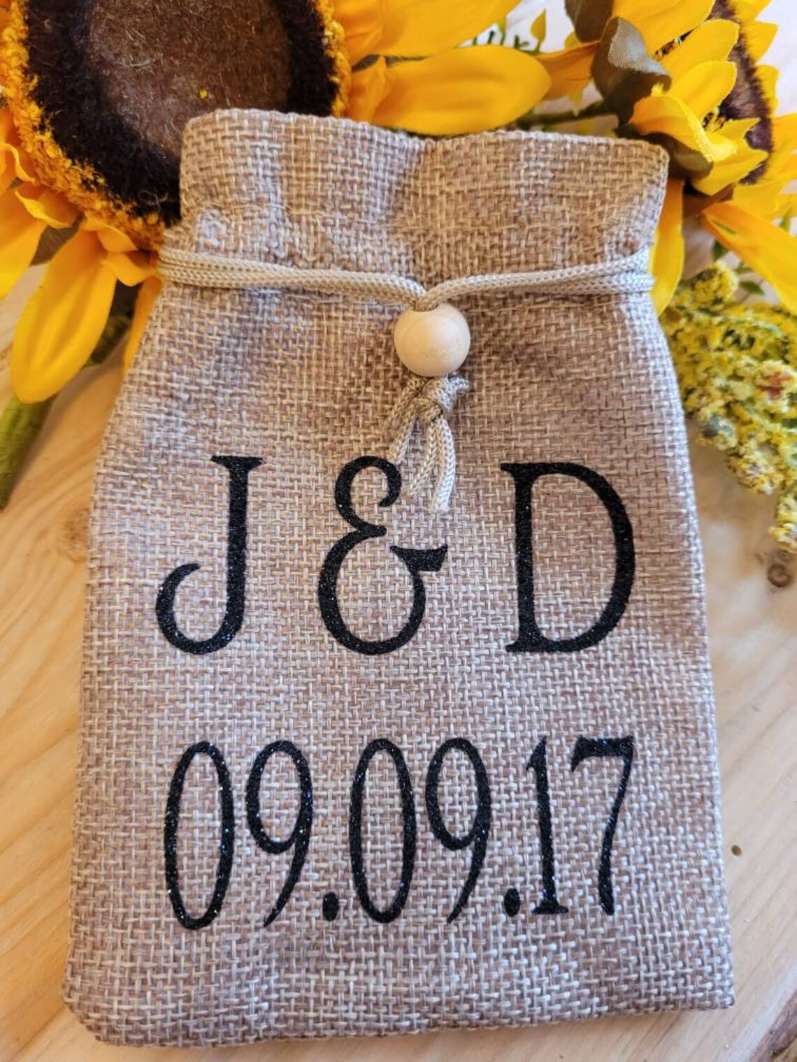 Personalised wedding favour bags engagement party favours for Etsy