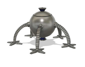 Robot Omnidroid v.8/v.9 da "Gli Incredibili", file STL per giocattolo stampato in 3D
