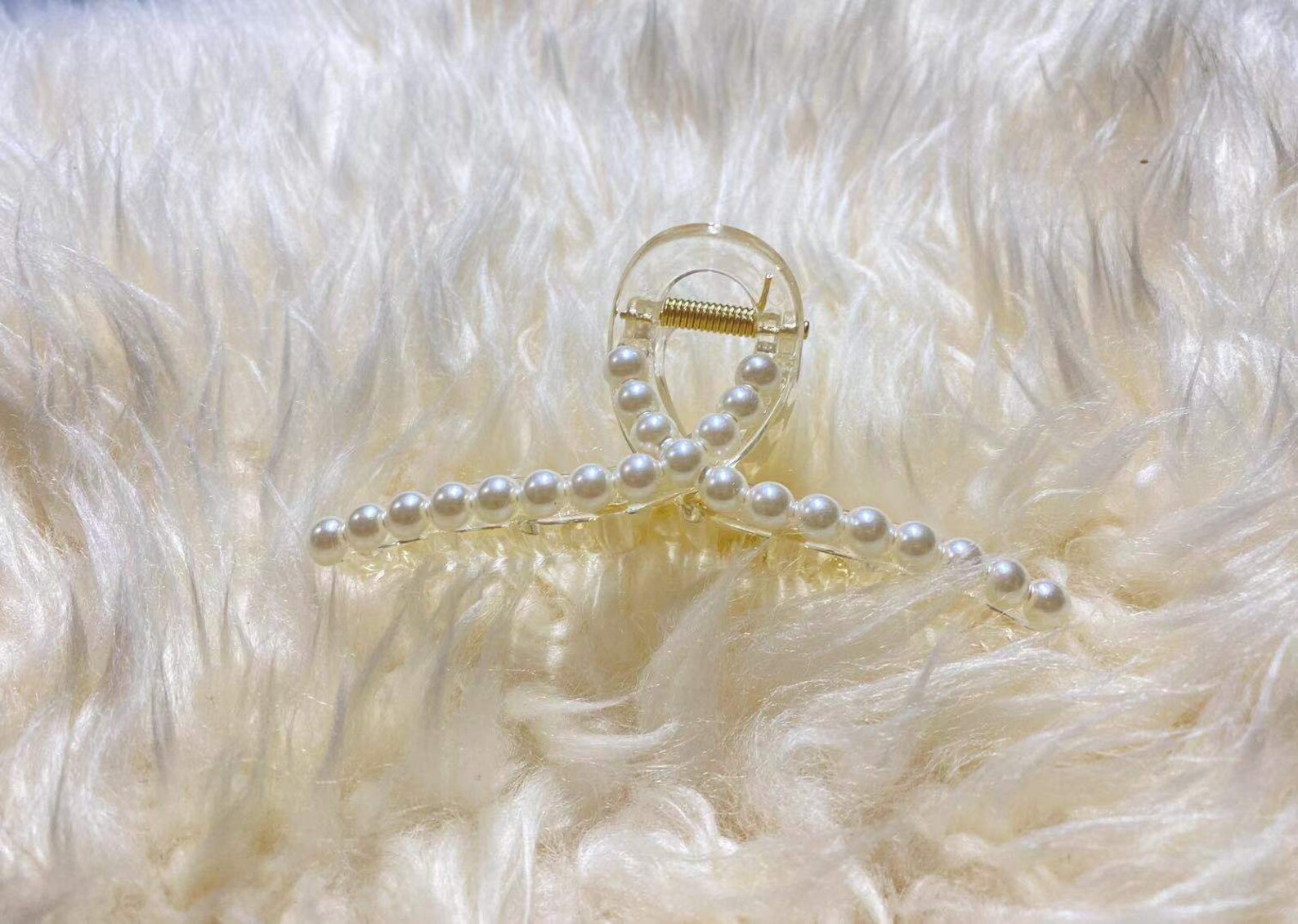 Ins style pearl hair claw clip Etsy