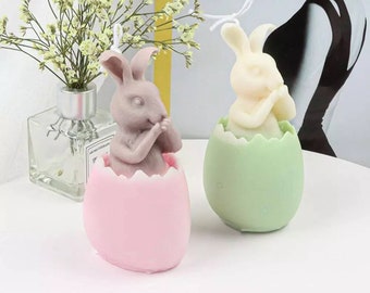 Easter Bunny Candle/ Eggshell/ Easter Decorations