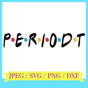 Periodt Friends Font (*jpeg, *png, *svg, *dxf)