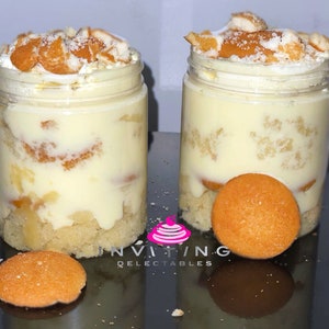 Banana Pudding Cake Jars 6 pack
