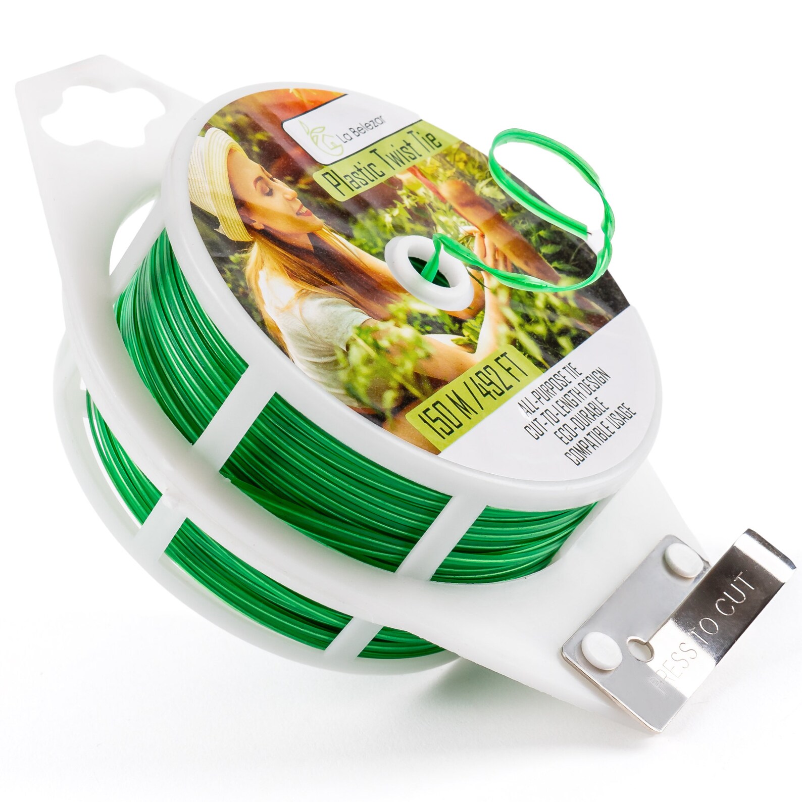 Plant Twist Ties Coated 492 Feet Multifunctional Green Etsy