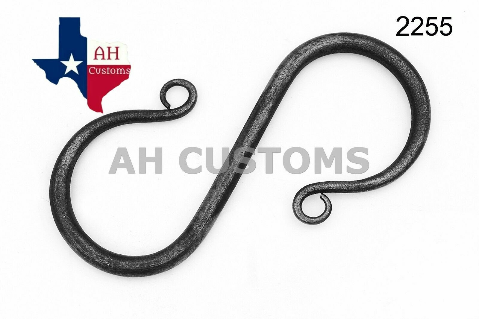 Hand Forged Hand Made Medieval Steel Iron S Shaped Camping Outdoor Home  Hook High Carbon Steel Climbing Hook Gift for Him Cowboy Ranch 