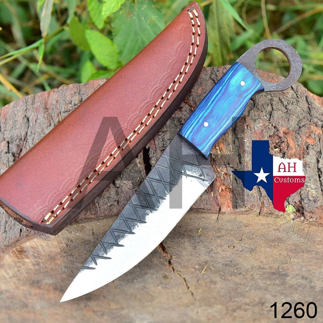 Hand Made Every Day Carry Fixed Blade Knife, Birthday Gift Anniversary