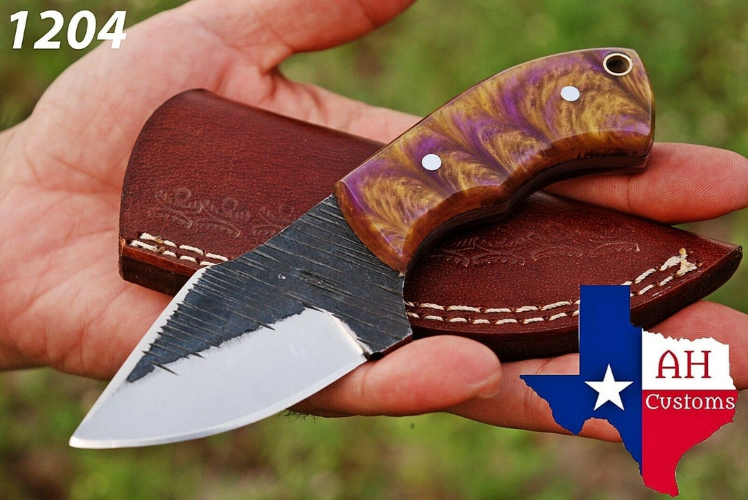 Handmade High Carbon Fixed Blade EDC Knife Everyday Carry Etsy
