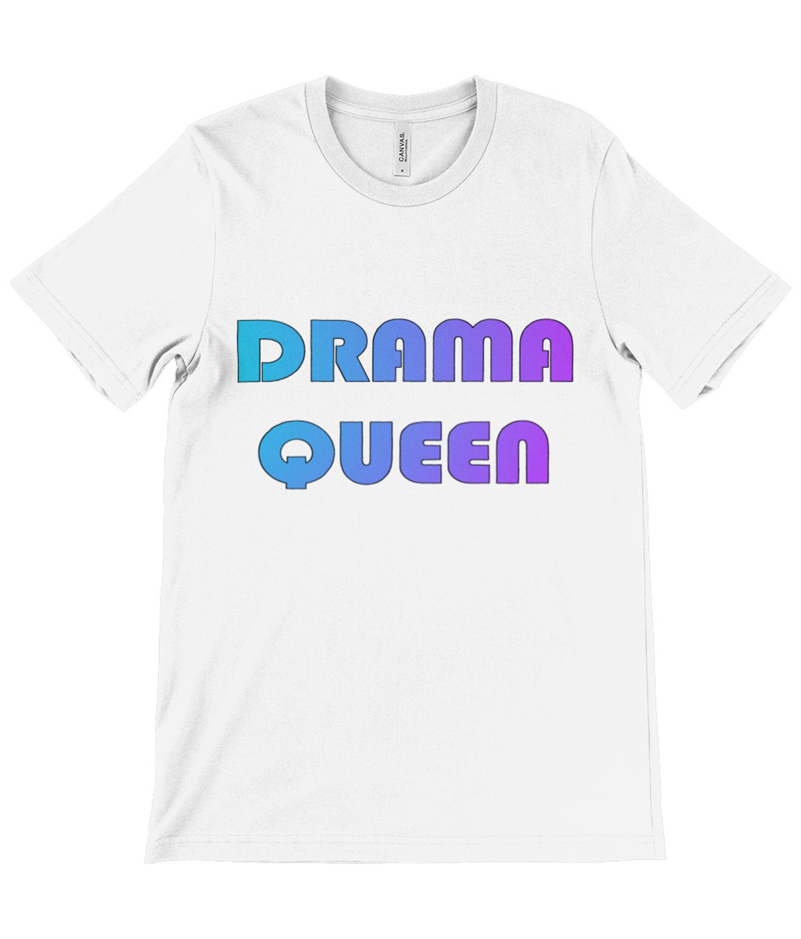 Drama Queen T-Shirt Fun Slogan T-Shirt Theatre Clothing | Etsy